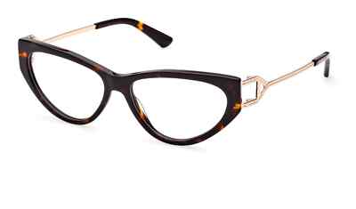 GUESS GU2911 Tortoise 052 Plastic Cat Eye Optical Eyeglasses Frame 57-15-140 GU