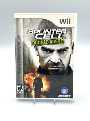 Tom Clancy's Splinter Cell: Double Agent (Nintendo Wii, 2006) Complete W/ Manual