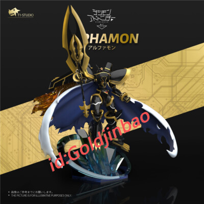 T1 Studio Digimon Alphamon Resin Statue In Stock H48cm Ouryuken
