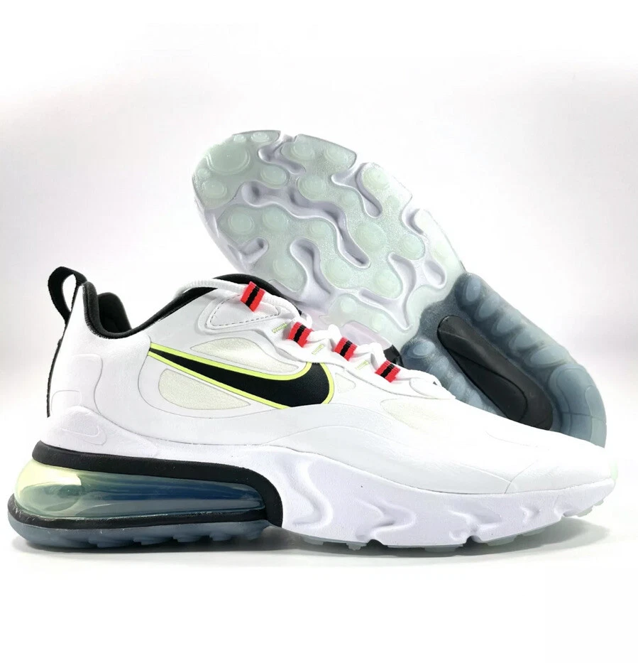 Alergia Hecho un desastre Viento WMNS NIKE AIR MAX 270 REACT WHITE BLACK SPRUCE AURA CRIMSON CZ6685-100  Womens 12 | eBay