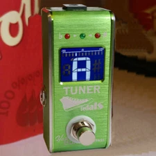 Hot Box Pedals Tuner Attitude Series Mini Chromatic Guitar BassViolin Tuner ✅New