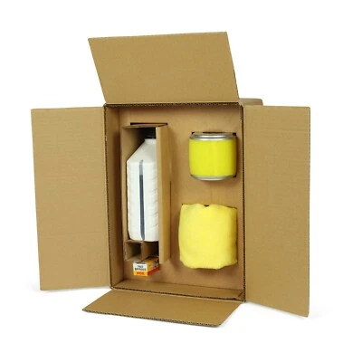 Honda Service Kit 1L Oil Air filter NGK BPR6ES Spark Plug Cloth for GX110 GX120