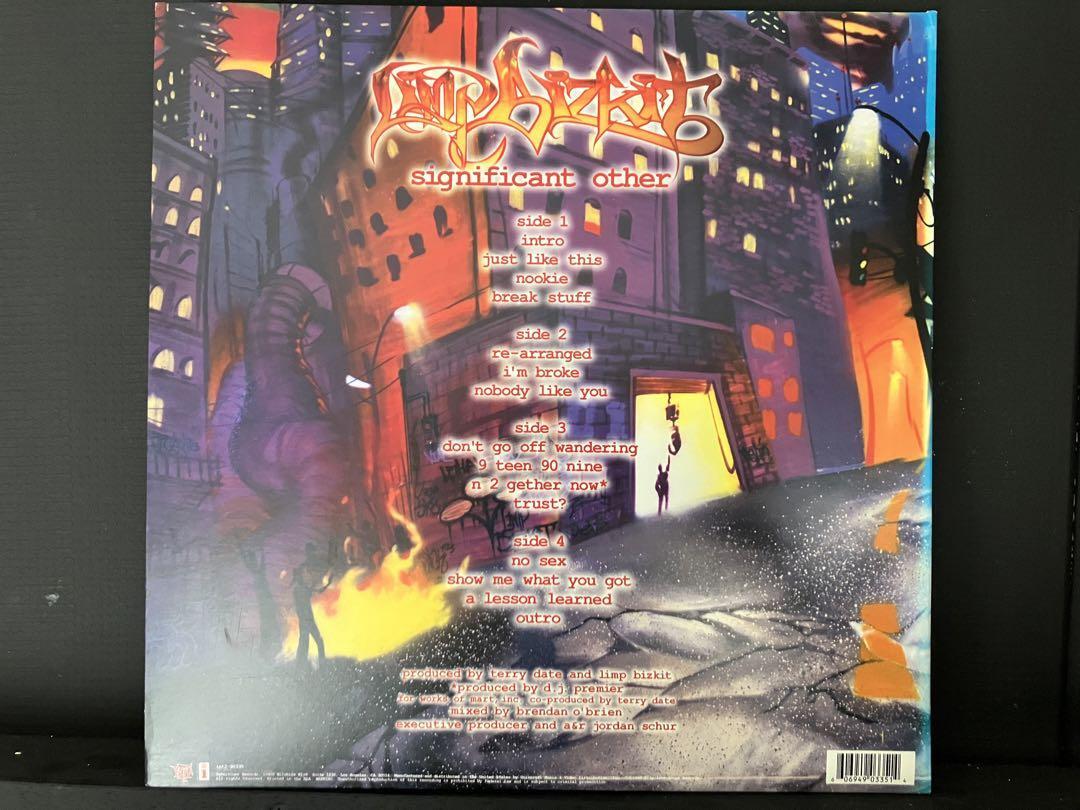 Limp Bizkit Significant Other Analog LP Record US Original