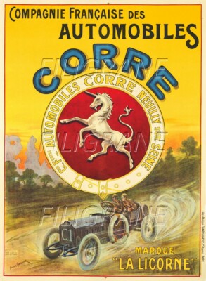 AUTO BAYARD en RECONNAISSANCE Rmvp-POSTER HQ 45x60cm d'une AFFICHE