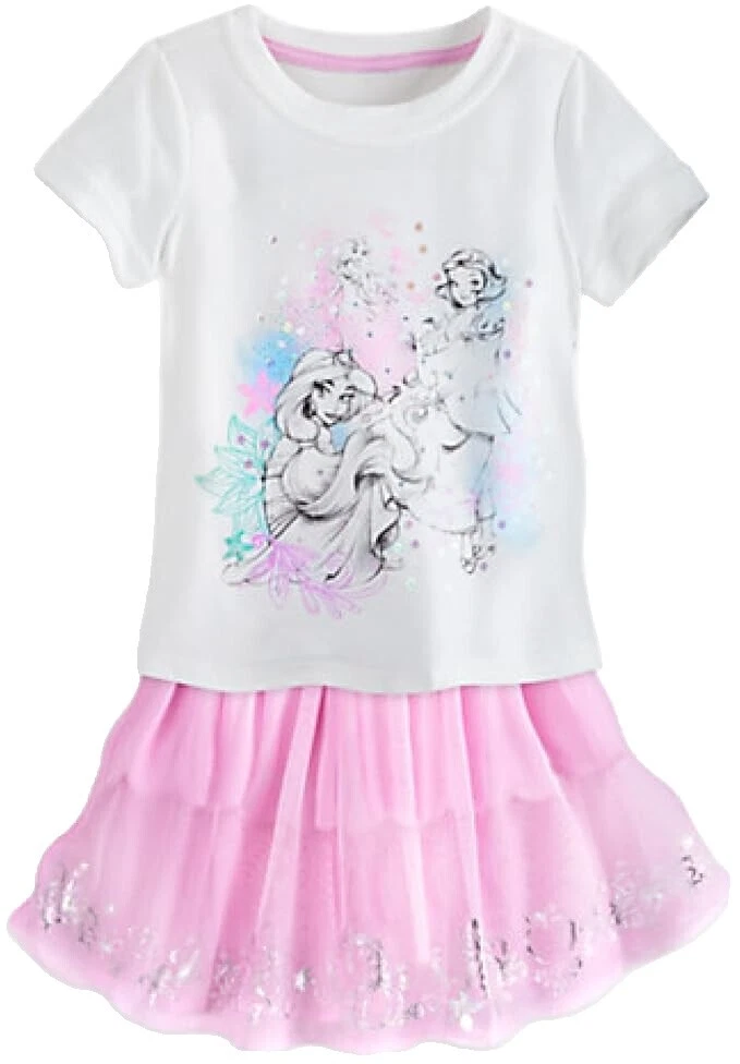 Falda de Princesa Disney disfraces para Niñas