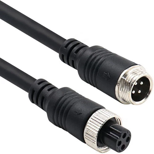 4Pin Video Extension Cable Wire For Bus Truck Reversing Rear View Camera 5M - Picture 4 of 11