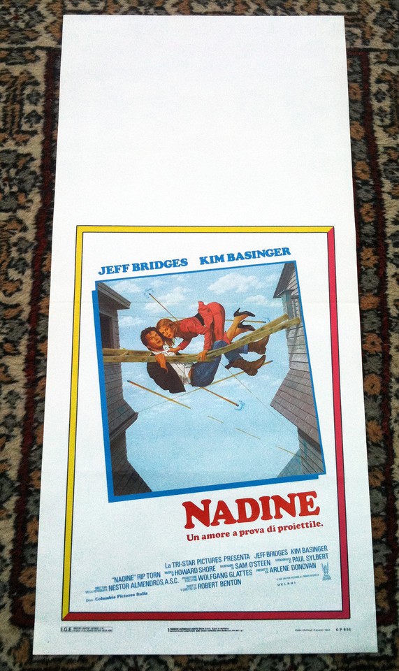 Locandina di Nadine, un amore a prova di proiettile (1987)