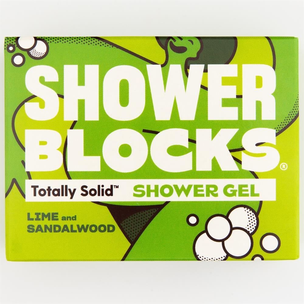 Shower Blocks Solid Shower Gel Lime & Sandalwood - Image 5