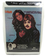 Vintage DAWN  TONY ORLANDO Tuneweaving on 8-Track tape BELL RECORDS 1973, NEW