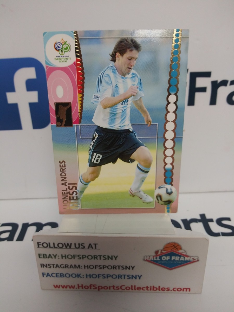 リオネルメッシ FIFA World Cup 2006 トレカ 2006 PANINI WORLD CUP GERMANY LIONEL ANDRES MESSI #47 VG | eBay