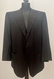 Sakko KITON Napoli Kaschmir schwarz Gr. 56 Drop 7R
