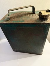 Vintage 2 Gallon Petrol Can With Cap