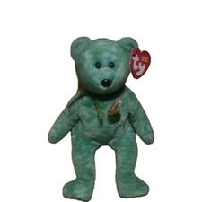 BEANIE BABY-KILLARNEY 2003 Green St Patrick’s Day Pot Of Gold Irish Bear
