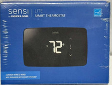 Emerson Sensi Lite ST25 Wi-Fi Smart Programmable Thermostat - Black
