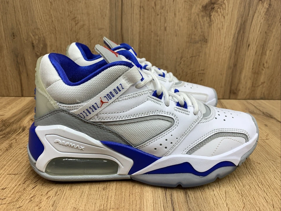 Nike Air Jordan Youth Point Lane Tenis Blanco Azul Entrenador DA8032-101 Talla 5.5 Foto 2 de 4