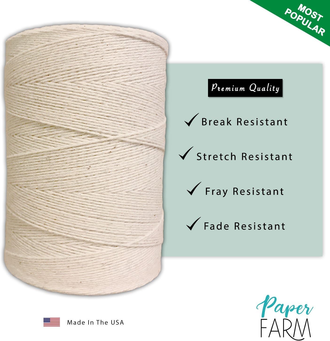 Loom Weaving Warp Thread 800 Yards Natural Off White - second product detail image