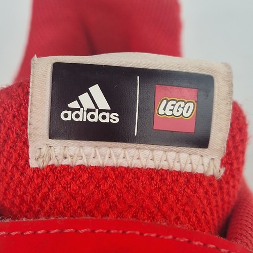 Chaussures de course sport ADIDAS X LEGO UK taille 5 rouge et bleu - Photo 13/15