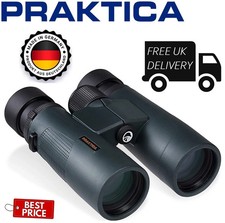 Image of Praktica Pioneer R 8x42 Binoculars Blue PRA243 (Stock of UK)