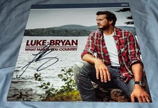 Luke Bryan Signed Vinyl Album With Proof