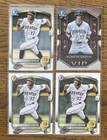2025 Bowman - Konnor Griffin 4-Card Lot #BCP-86 Chrome #BP-86 Base VIP-20 Chrome