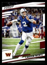 Carson Wentz 2022 Panini Prestige #123 Washington Commanders FREE SHIPPING *198