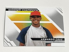2022 Upper Deck Goodwin Champions Multisport #66 - Armando Cruz - Baseball