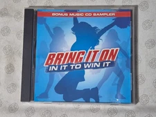 BRING IT ON In It To Win It Cheerleader Soundtrack Audio Music CD Bonus Sampler