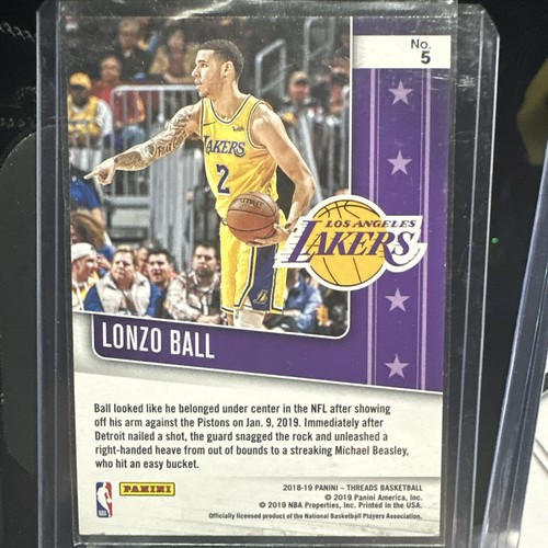2 Lakers Trading Cards - Ball & Shaq - Picture 8 of 11