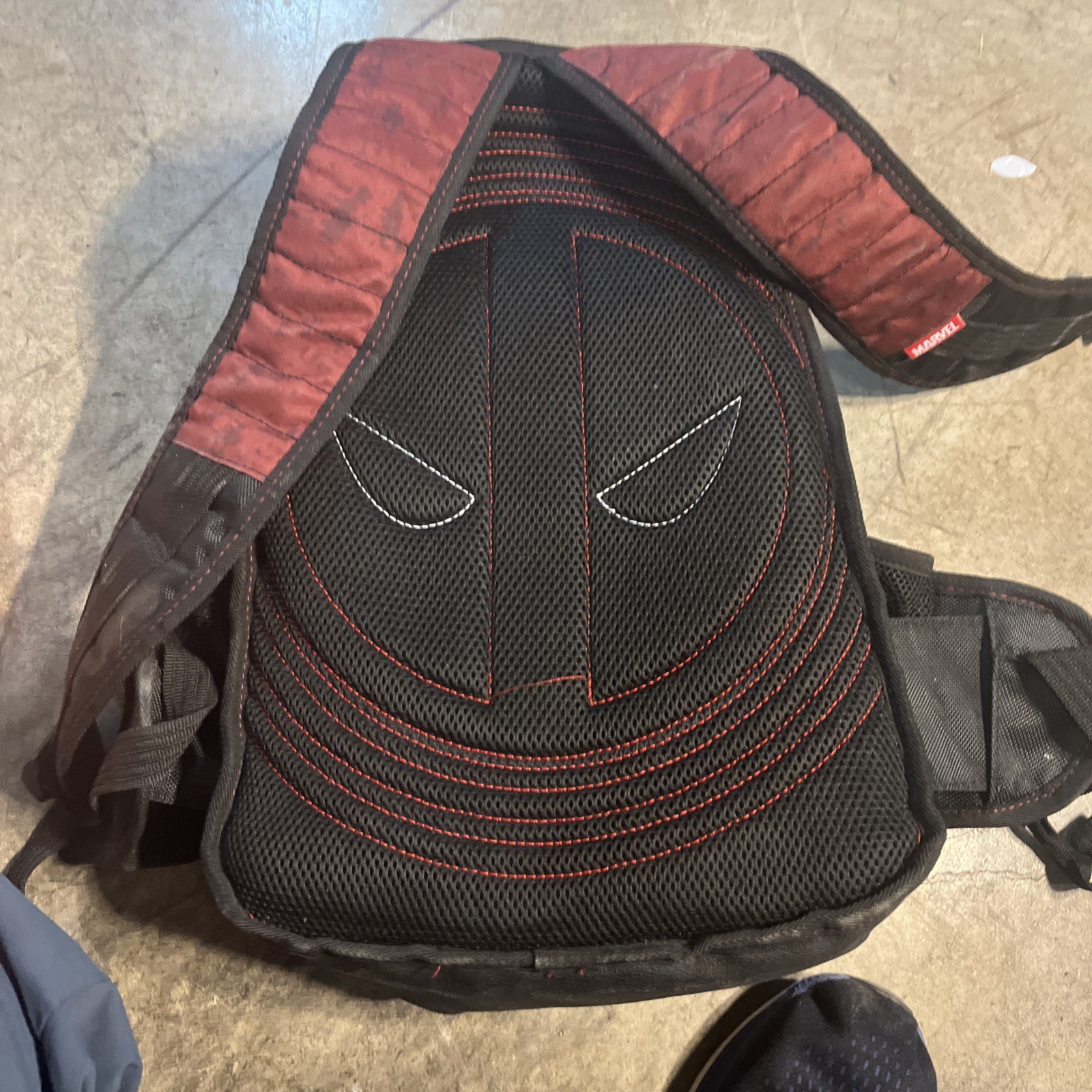 Marvel Comics Deadpool Backpack Cosplay Knapsack … - image 4