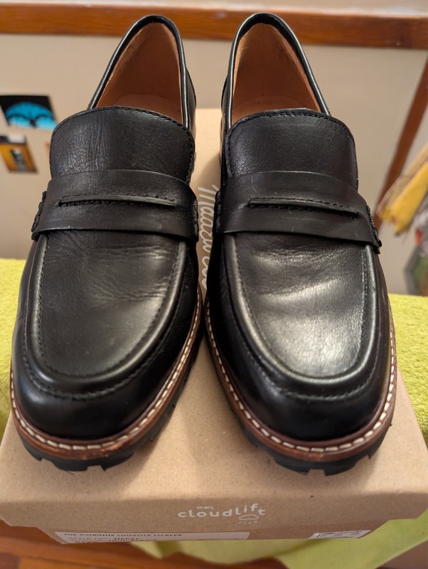Madewell The Corinne Lugsole Loafers Womens  Black 7.5