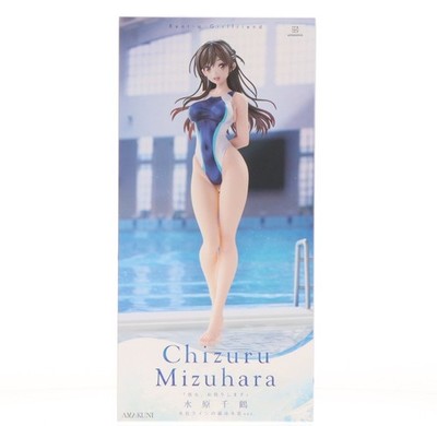 AMAKUNI Mizuhara Chizuru Light Blue Line Swimwear Ver. Rent-A-Girlfriend 1/7