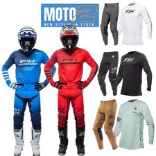 FH Motocross Jersey Pants Set MX ATV Enduro Off Road Motorcycle Suit