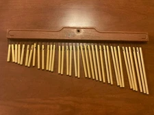 LP Very Good Condition Solid Brass 36 Bar Chimes No Striker