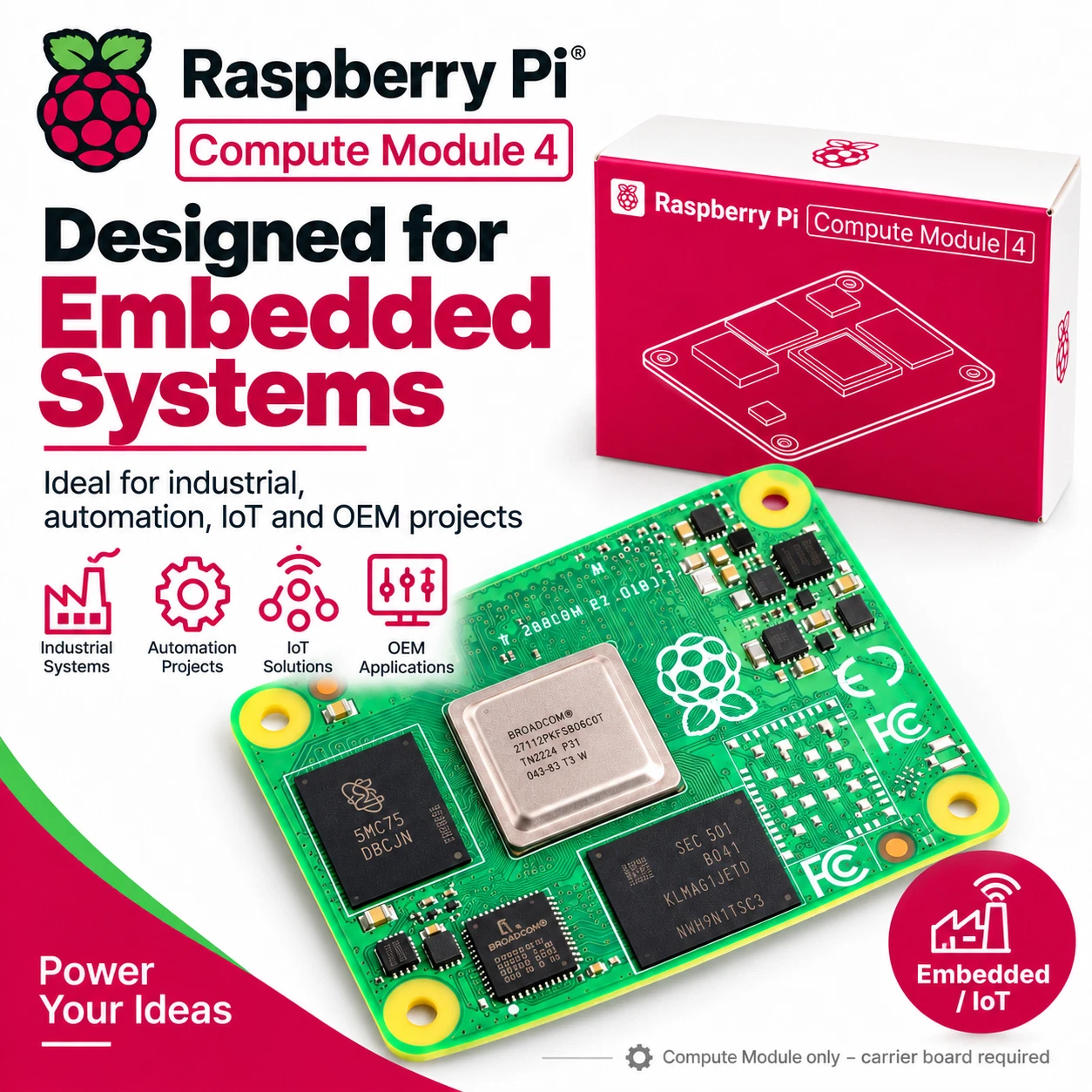 Designed for embedded systems