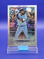 Teoscar Hernandez 2022 Topps Chrome Sonic Prism Refractor SP 🔥 Blue Jays