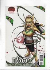 Marvel 1602 Witch Hunter Angela (2015) #1C /Cover by John Tyler Christopher.