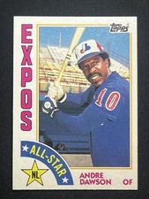1984 Topps #392 Andre Dawson