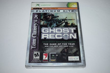 Tom Clancy's Ghost Recon Platinum Hits Xbox Video Game New Y-Fold Shrinkwrap
