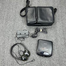Sony ESP Car Discman CD Player D-E305 Car Kit Cassette Adapter Headphones Read