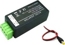 24V AC to 12V DC Convertor 1.5 Amp Supply Current Power Adapter and 2.1 x 5.5