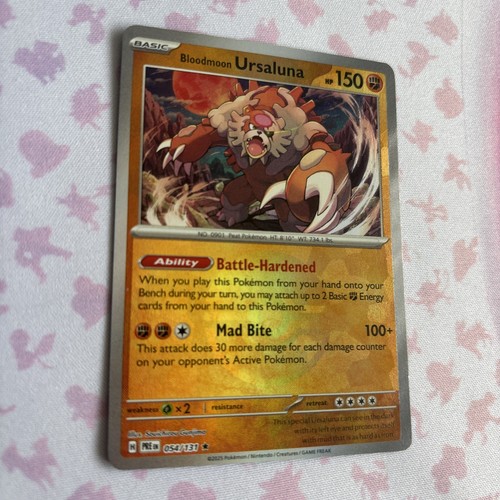 Bloodmoon Ursaluna (Poke Ball Pattern) 054/131 Prismatic Evolutions Holo - Bild 2 von 4