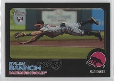 2022 Topps Heritage High Number Black Bordered /50 Rylan Bannon #580 07m7