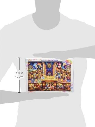 Rompecabezas Tenyo [Hecho en Japón] 500 piezas arte manchado serie Gyutto Disney Foto 3 de 3