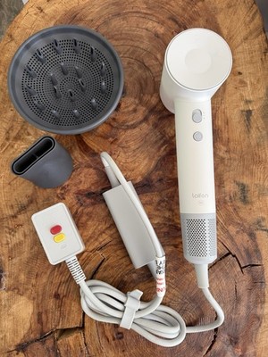 Laifen Hair Dryer Swift 1400W, 200 Million Negative Ionic Blow Dryer ( White )
