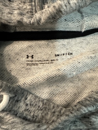 Under Armour Sudadera Manga Corta Pequeña Gris - Imagen 2 de 6