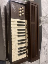 Rosedale Electric Chord Organ Brown. Believed 1960s
