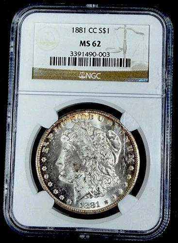 1881-CC Morgan Dollar — photo from another recent sale