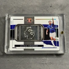 Andros Townsend 2021-2022 Panini Impeccable Soccer .999 Silver Bar 1 Troy Ounce