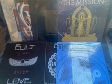 GOTHIC MUSIC COLLECTION, VIYNL LP RECORDS, CD, CASSETTES, TOUR PROGRAMMES,