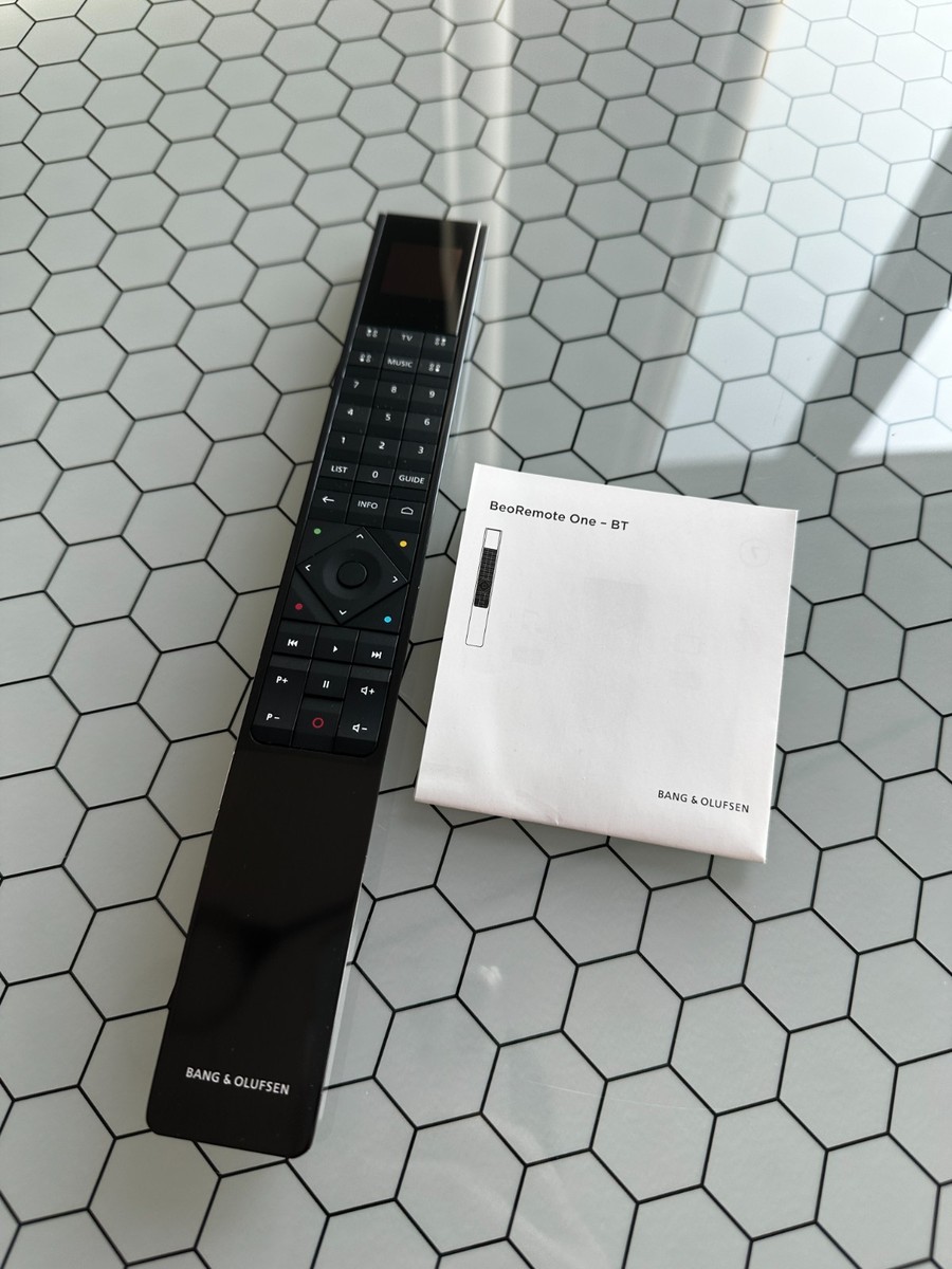 Bang & Olufsen BeoRemote One BT version Black Anthracite remote